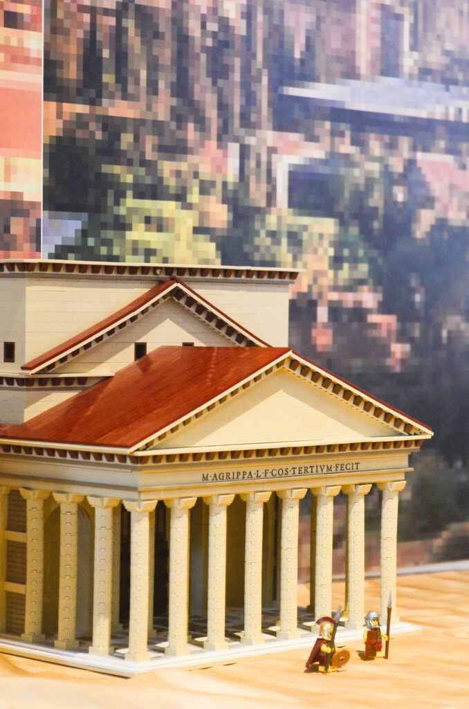 Ein Bild des LEGO Modells „Altes Rom“